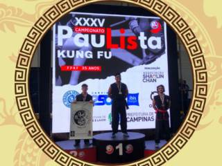 Participação da Associação Tigres e Dragões no XXXV Campeonato Paulista de Kung Fu