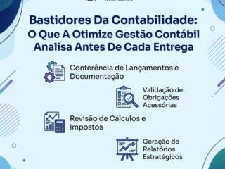 Bastidores Da Contabilidade: O Que A Otimize Gestão Contábil Analisa Antes De Cada Entrega