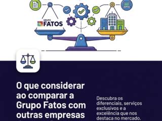 O que considerar ao comparar a Grupo Fatos com outras empresas do ramo?