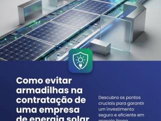 Como evitar armadilhas na contratação de uma empresa de energia solar