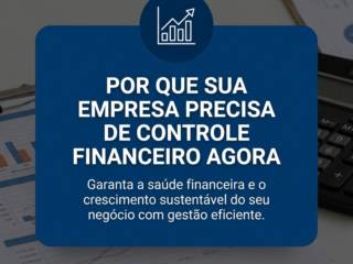 Por Que Sua Empresa Precisa de Controle Financeiro Agora
