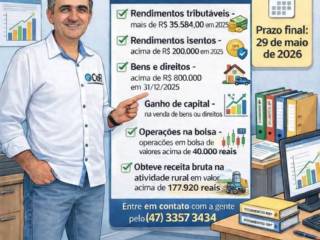 Declaração do IRPF 2026: organize-se com antecedência!