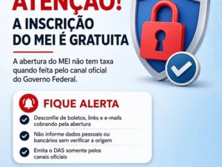 Atenção, empreendedor: a inscrição do MEI é gratuita!