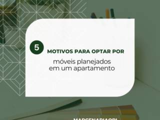 5 Motivos para optar por móveis planejados em um apartamento