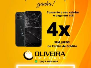 Garanta qualidade e bom atendimento, compre já seu smartphone com a Oliveira Imports em Mineiros!