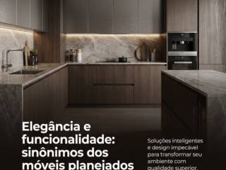 Elegância e funcionalidade: sinônimos dos móveis planejados Jaelson