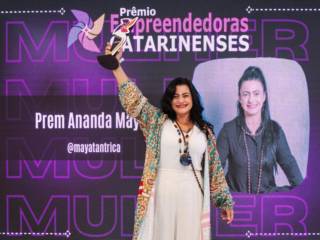 Prem Ananda Maya recebe o Prêmio Empreendedora Catarinense 2024
