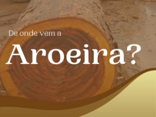 De onde vem a Aroeira?