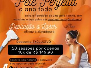 Depilação a laser - Peleperfeita o ano todo!