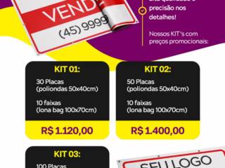 Opções de KIT IMOBILIÁRIOS