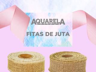 Fitas de Juta Natural