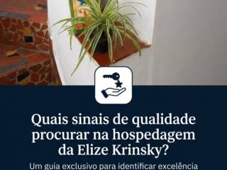 Quais sinais de qualidade procurar na hospedagem da Elize Krinsky?