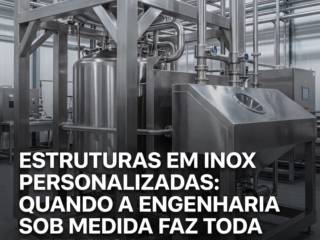 Estruturas Em Inox Personalizadas: Quando A Engenharia Sob Medida Faz Toda Diferença