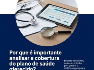 Por que é importante analisar a cobertura do plano de saúde oferecido?