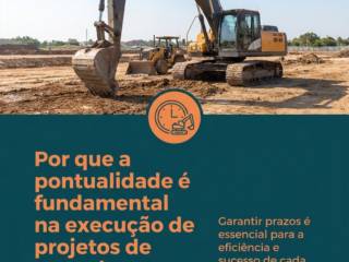 Por que a pontualidade é fundamental na execução de projetos de terraplanagem