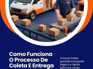 Como Funciona O Processo De Coleta E Entrega Da Souza Fretes