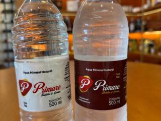 Super Novidade: Água Mineral Primare, Disponível Com Gás e Sem Gás