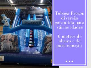 Tobogã Duplo Frozen!