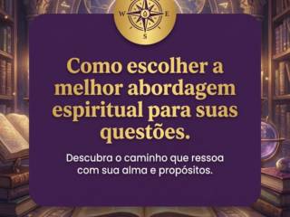 Como escolher a melhor abordagem espiritual para suas questões