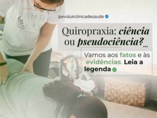 Quiropraxia: Ciência ou Pseudociência? A Evoluir Clínica de Fisioterapia te explica!