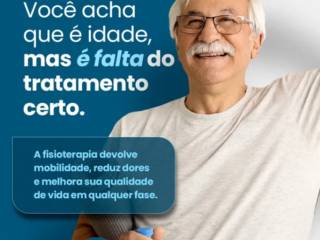 Seu corpo ainda pode ir muito mais longe, a fisioterapia é sua maior aliada!