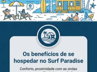 Os benefícios de se hospedar no Surf Paradise