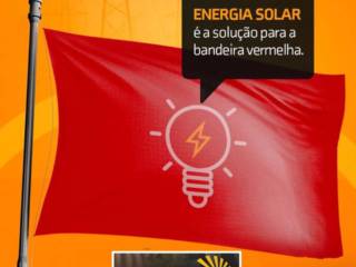Energia Solar É a Solução Para a Bandeira Vermelha