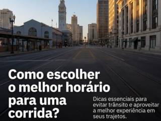 Como escolher o melhor horário para uma corrida?