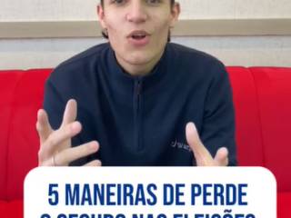 5 maneiras de colocar seu seguro em risco nas eleições