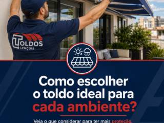 Como escolher o toldo ideal para cada ambiente?