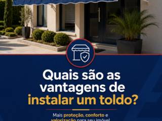 Quais são as vantagens de instalar um toldo?