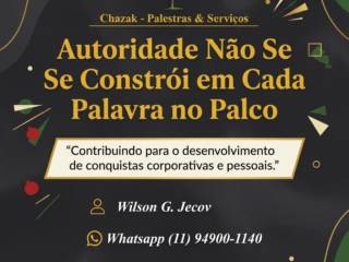 Autoridade Não Se Impõe: Se Constrói em Cada Palavra no Palco