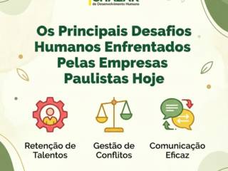 Os Principais Desafios Humanos Enfrentados Pelas Empresas Paulistas Hoje