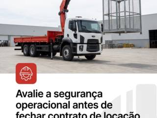 Avalie a segurança operacional antes de fechar contrato de locação
