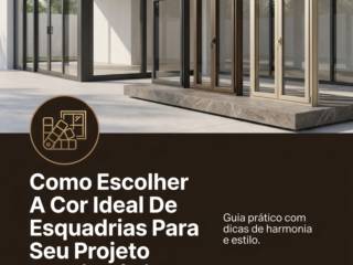 Como Escolher A Cor Ideal De Esquadrias Para Seu Projeto Arquitetônico