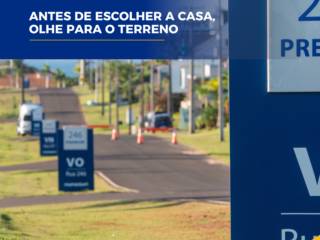 Antes de escolher a casa, olhe para o terreno
