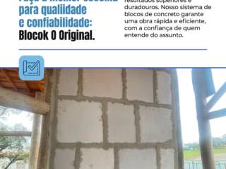 Faça a melhor escolha para qualidade e confiabilidade: Blocok O Original.