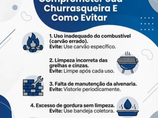 5 Erros Que Podem Comprometer Sua Churrasqueira E Como Evitar