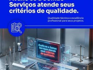 Avalie se a Jomac Serviços atende seus critérios de qualidade