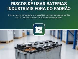 Segurança Operacional: Riscos De Usar Baterias Industriais Fora Do Padrão