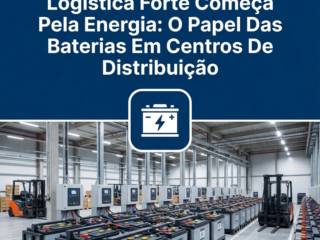 Logística Forte Começa Pela Energia: O Papel Das Baterias Em Centros De Distribuição