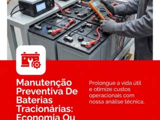 Manutenção Preventiva De Baterias Tracionárias: Economia Ou Despesa?