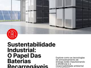 Sustentabilidade Industrial: O Papel Das Baterias Recarregáveis