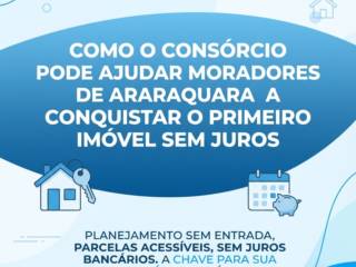 Como O Consórcio Pode Ajudar Moradores De Araraquara A Conquistar O Primeiro Imóvel Sem Juros