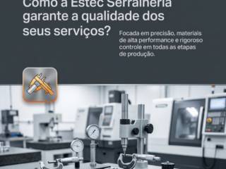 Como a Estec Serralheria garante a qualidade dos seus serviços?