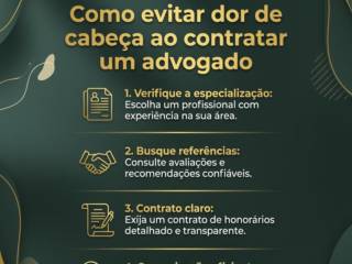 Como evitar dor de cabeça ao contratar um advogado