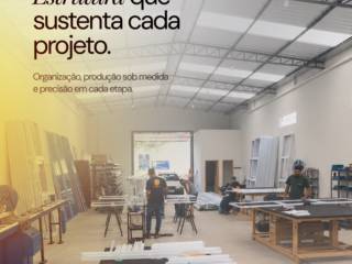 Estrutura que sustenta cada projeto.
