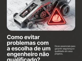 Como evitar problemas com a escolha de um engenheiro não qualificado?