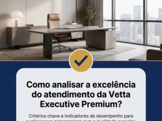 Como analisar a excelência do atendimento da Vetta Executive Premium?