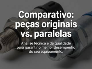 Comparativo: peças originais vs. paralelas